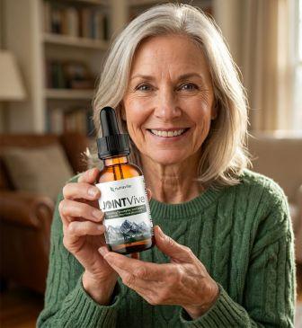 Older woman sharing JointVive review